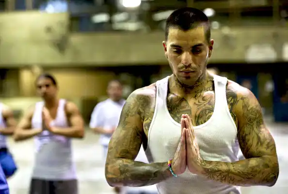 Prison yoga offers inmates 90-minute pursuits of inner peace