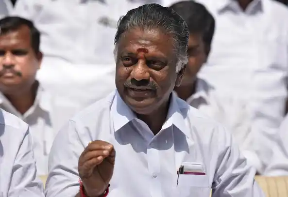 Press Conference Of Former Tamil Nadu Chief Minister O Panneerselvam After Meeting With Election Commission