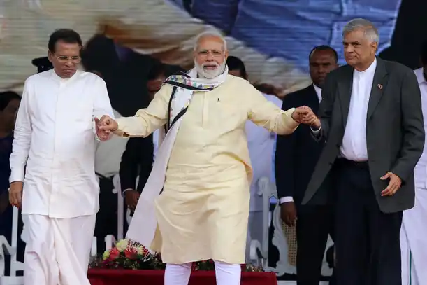 Indian Prime Minister Narendra Modi Visits Sri Lanka