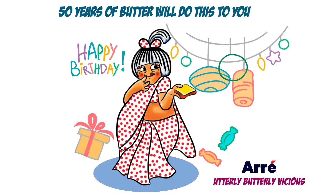 Happy 50th Birthday, Amul Girl! - Arré
